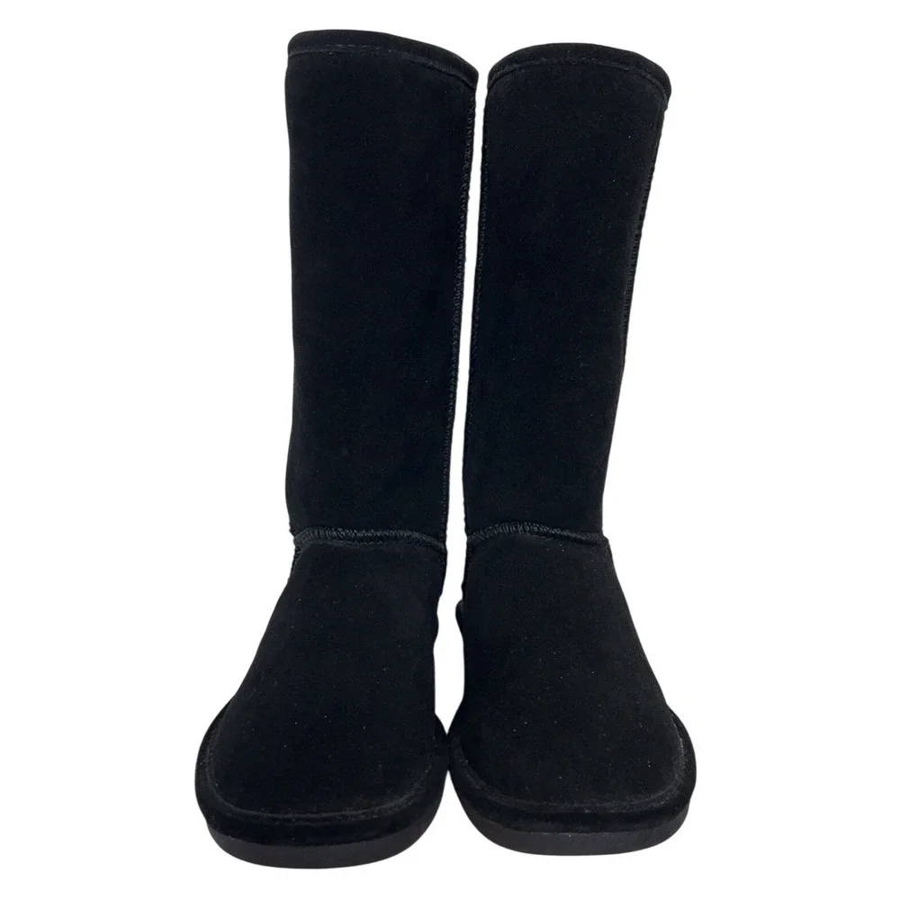 BEARPAW Emma Black shearling style boot - worn once | SZ: 7